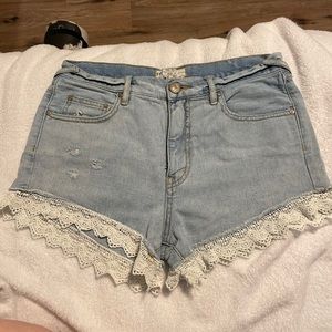 Free People Lacey Cutoff Shorts